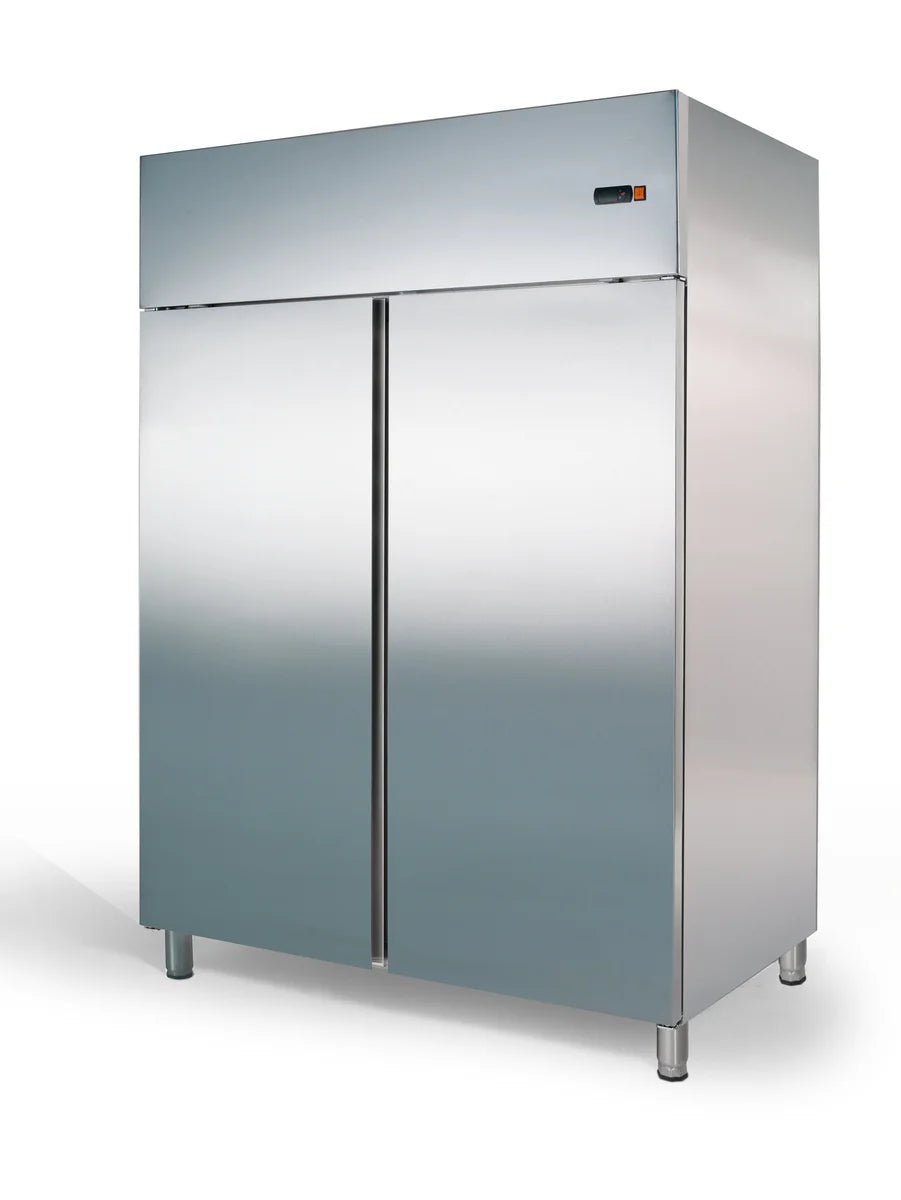 Armoire combinée réfrigération / congélation Profi 1400 GN 2/1 - avec 2 portes (côté gauche réfrigération positive, côté droit congélation)