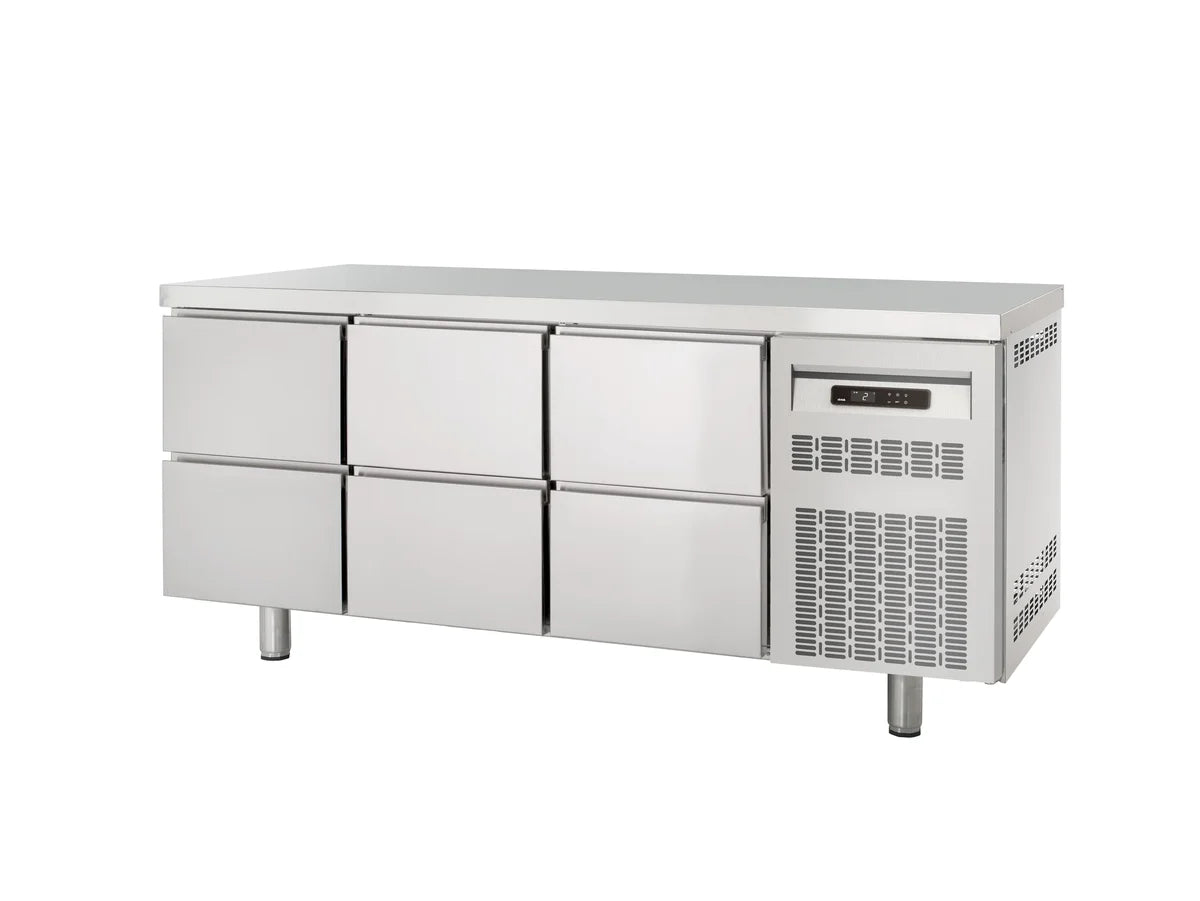 Table réfrigérée professionnelle 0/6 Superior - GN 1/1