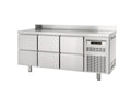 Table réfrigérée Profi 0/6 Superior avec dosseret - GN 1/1