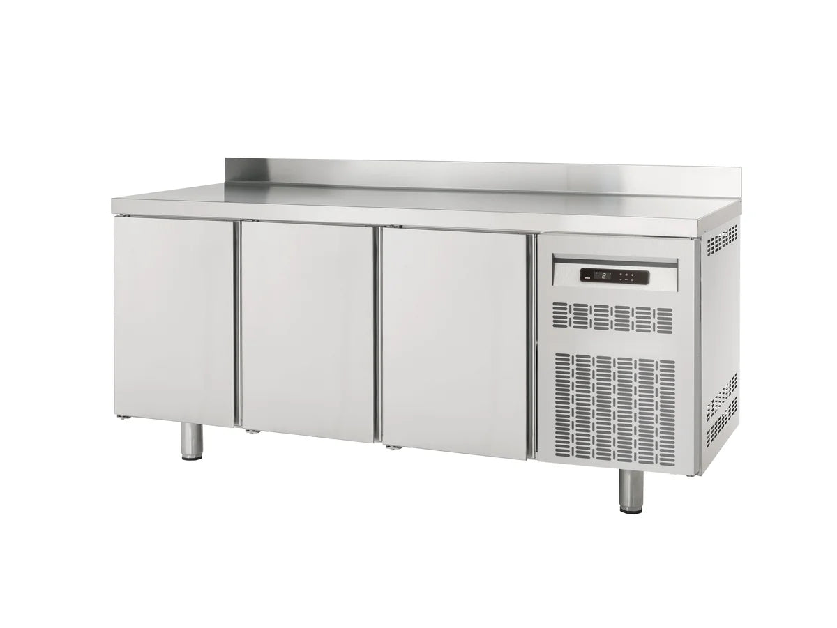 Table réfrigérée Profi 3/0 Superior avec dosseret - GN 1/1