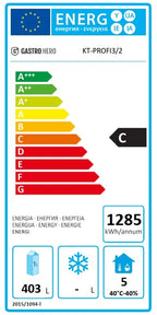 Table réfrigérée professionnelle 3/2 Superior - GN 1/1