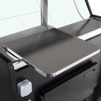 Comptoir réfrigéré TITAN 997 mm noir, éclairage LED, soubassement réfrigéré