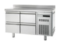 Table réfrigérée boulangerie Premium 0/4 avec dosseret