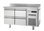 Table réfrigérée boulangerie Premium 0/4 avec dosseret