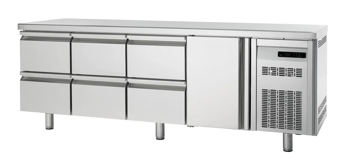Table réfrigérée de boulangerie Premium 1/6