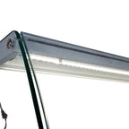 Comptoir réfrigéré PROFI 100 - vitrage frontal arrondi, 1050 mm, avec éclairage LED