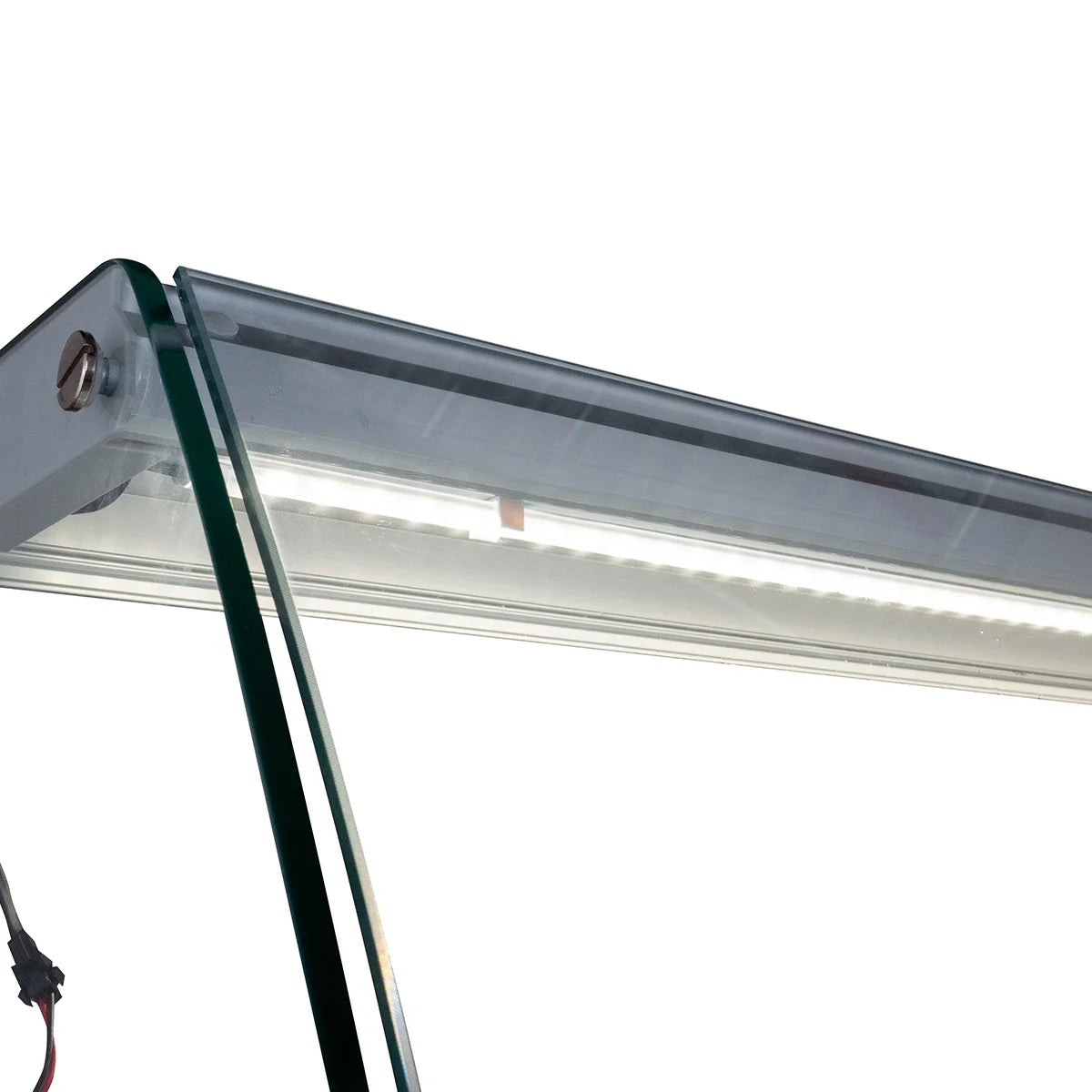 Comptoir réfrigéré PROFI 200 - vitre frontale arrondie, 2025 mm, avec éclairage LED