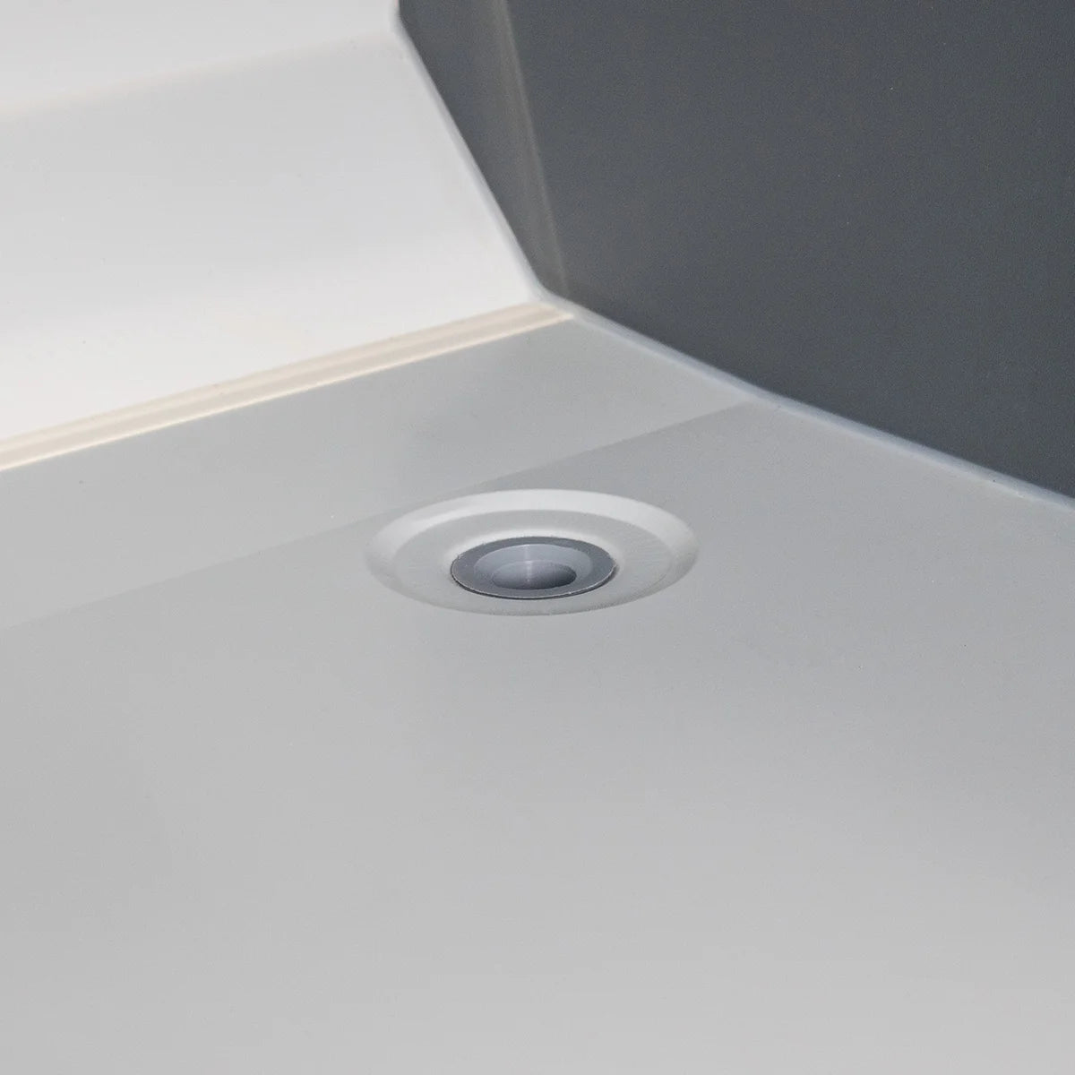 Comptoir réfrigéré PROFI 250 - vitre frontale ronde, 2525 mm, avec éclairage LED