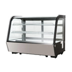 Vitrine réfrigérée ECO 160 L, 880 mm, avec éclairage LED et 2 étagères