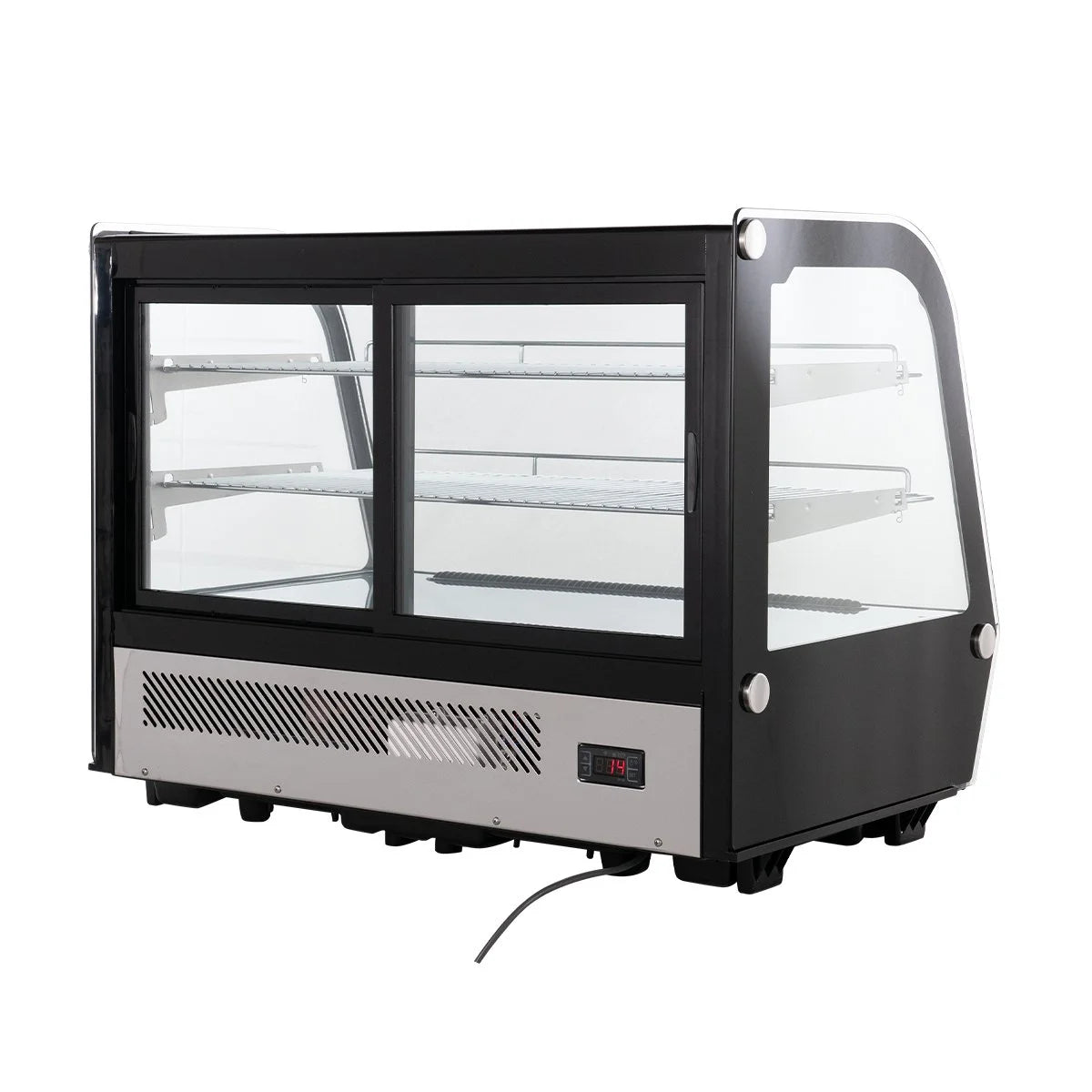 Vitrine réfrigérée ECO 160 L, 880 mm, avec éclairage LED et 2 étagères