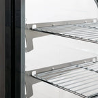 Vitrine réfrigérée ECO 160 L, 880 mm, avec éclairage LED et 2 étagères