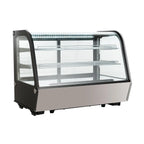 Vitrine réfrigérée ECO 160 L, 880 mm, avec éclairage LED et 2 étagères