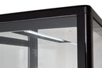 Vitrine réfrigérée ECO 78 litres, éclairage LED, 3 grilles, noire