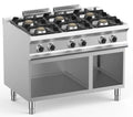 Cuisinière à gaz Dexion Lux 700 - 110/73 - 6 feux - 33 kW