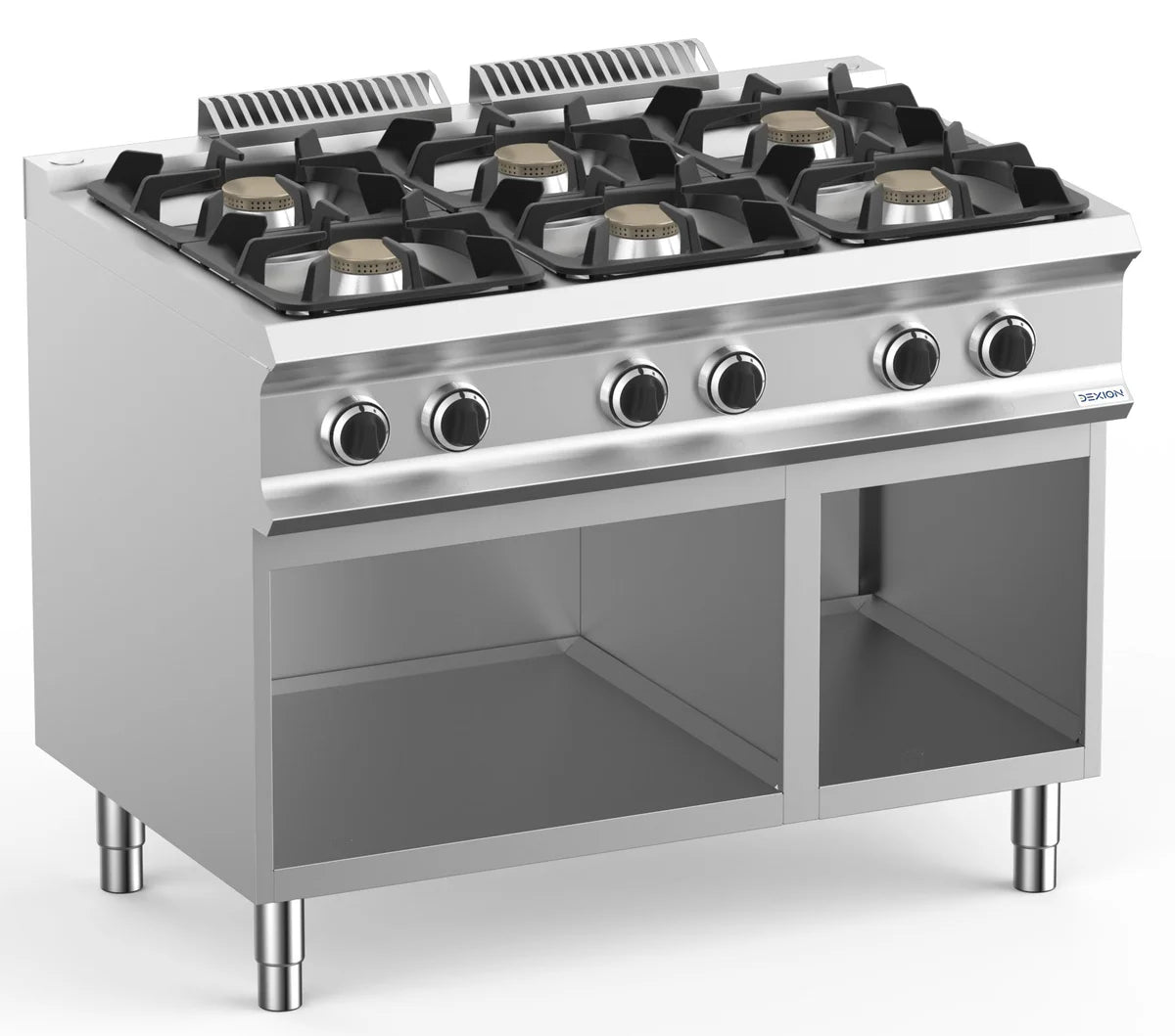 Cuisinière à gaz Dexion Lux 700 - 110/73 - 6 feux - 33 kW
