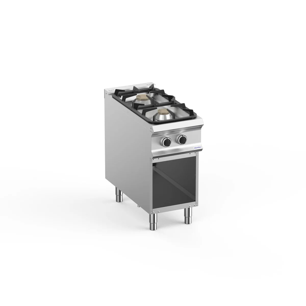 Cuisinière à gaz Dexion Lux 980 - 40/90 - 2 feux - 22 kW
