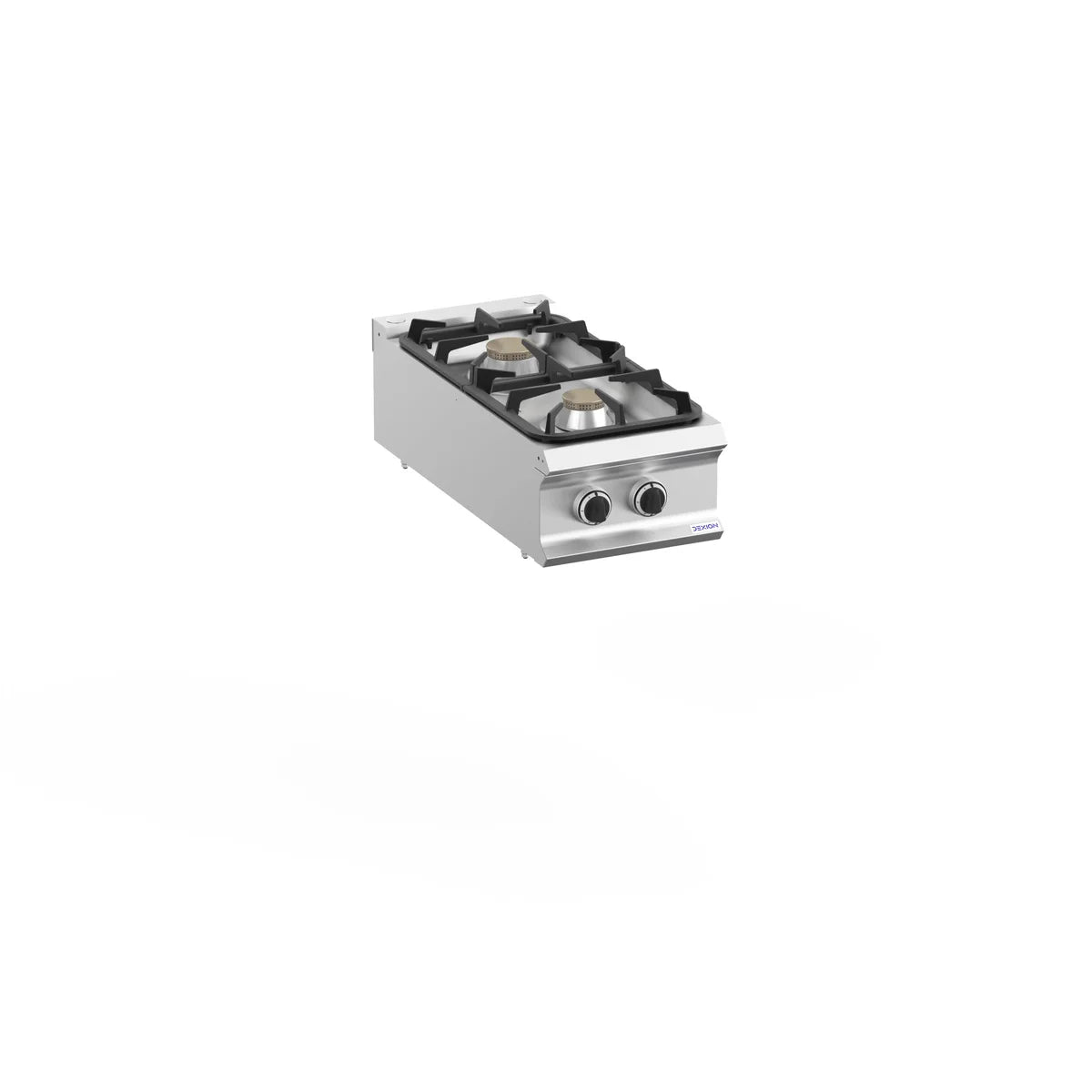 Cuisinière à gaz Dexion Lux 980 - 40/90 - appareil de table - 2 feux - 22 kW