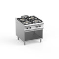 Cuisinière à gaz Dexion Lux 980 - 80/90 - 4 feux - 40 kW