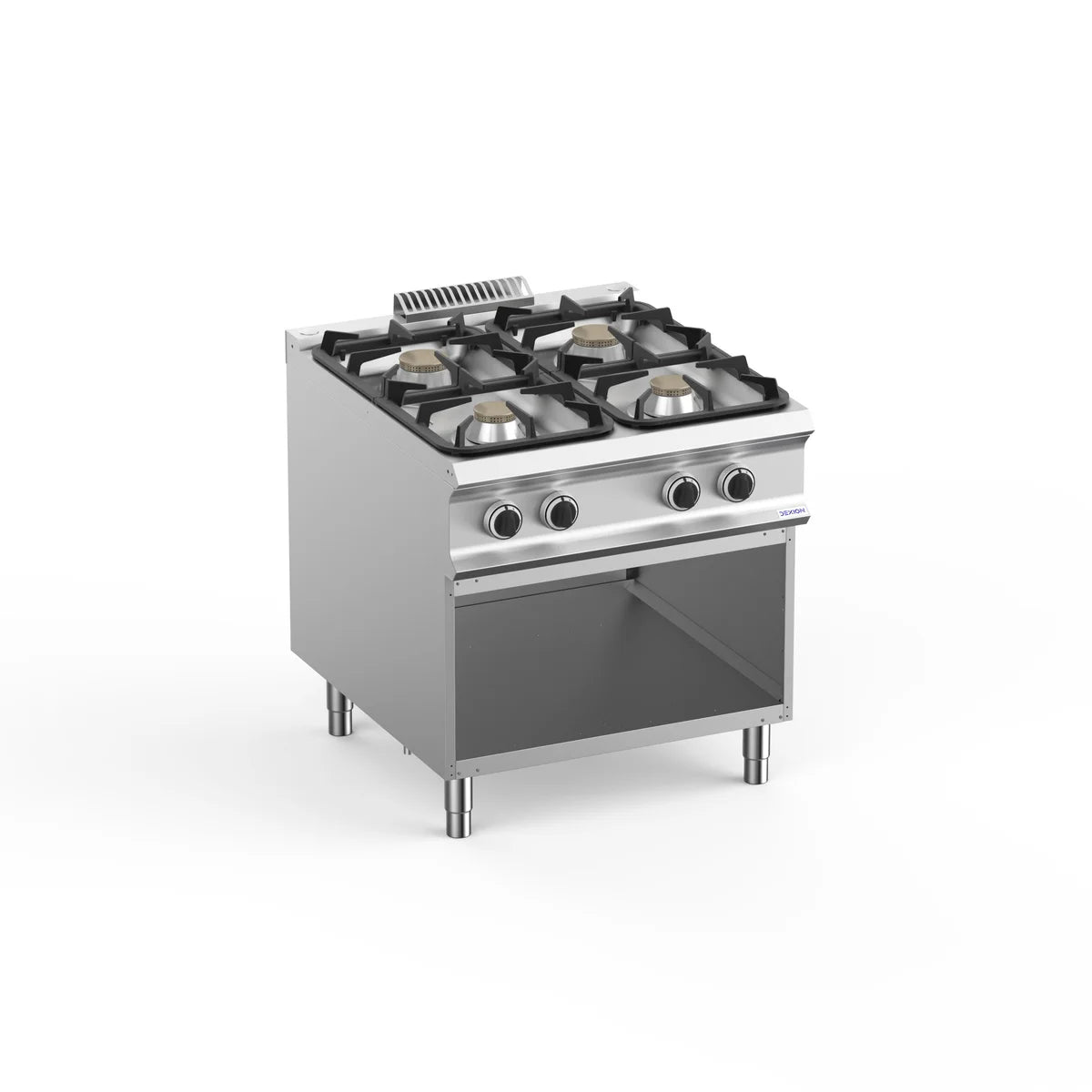 Cuisinière à gaz Dexion Lux 980 - 80/90 - 4 feux - 40 kW