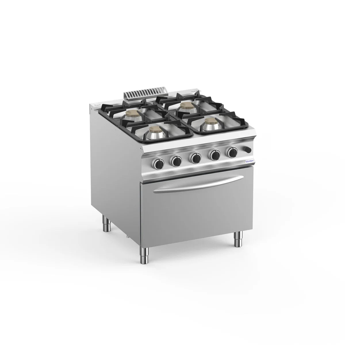 Cuisinière à gaz Dexion Lux 980 - 80/90 avec four électrique - 4 feux - 22 kW