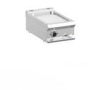Plancha électrique Dexion Lux 700 - 40/73 - lisse, chromée - modèle de table - 5 kW