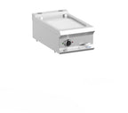 Plancha électrique Dexion Lux 700 - 40/73 - lisse, chromée - modèle de table - 5 kW