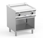 Plancha électrique Dexion Lux 700 - 70/73 - rainurée - 10 kW