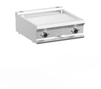 Plancha électrique Dexion Lux 700 - 70/73 - lisse, chromée - modèle de table - 10 kW