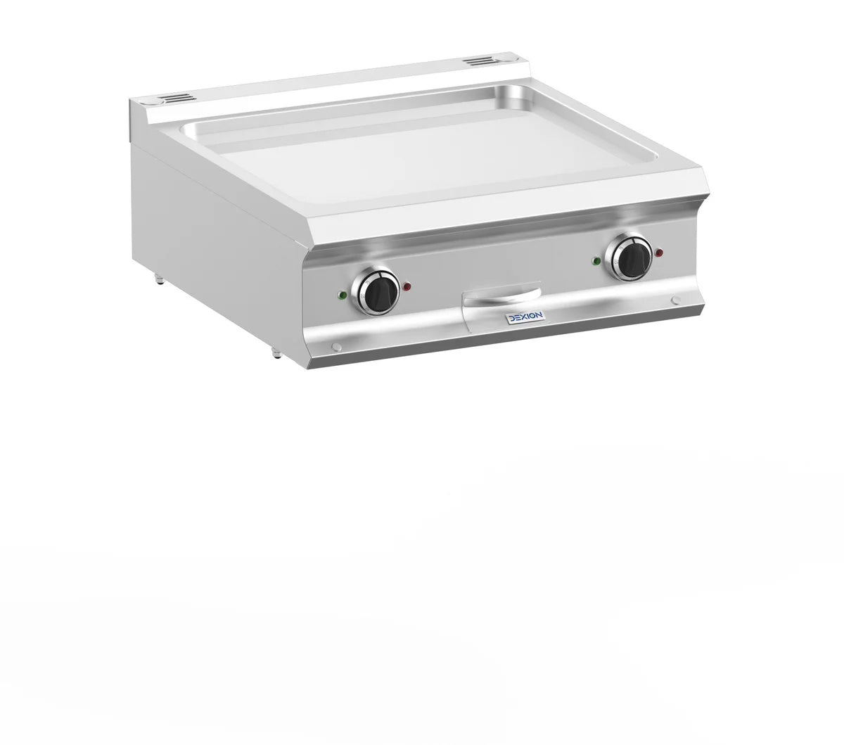 Plancha électrique Dexion Lux 700 - 70/73 - lisse, chromée - modèle de table - 10 kW