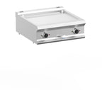 Plancha électrique Dexion Lux 700 - 70/73 - lisse, chromée - modèle de table - 10 kW