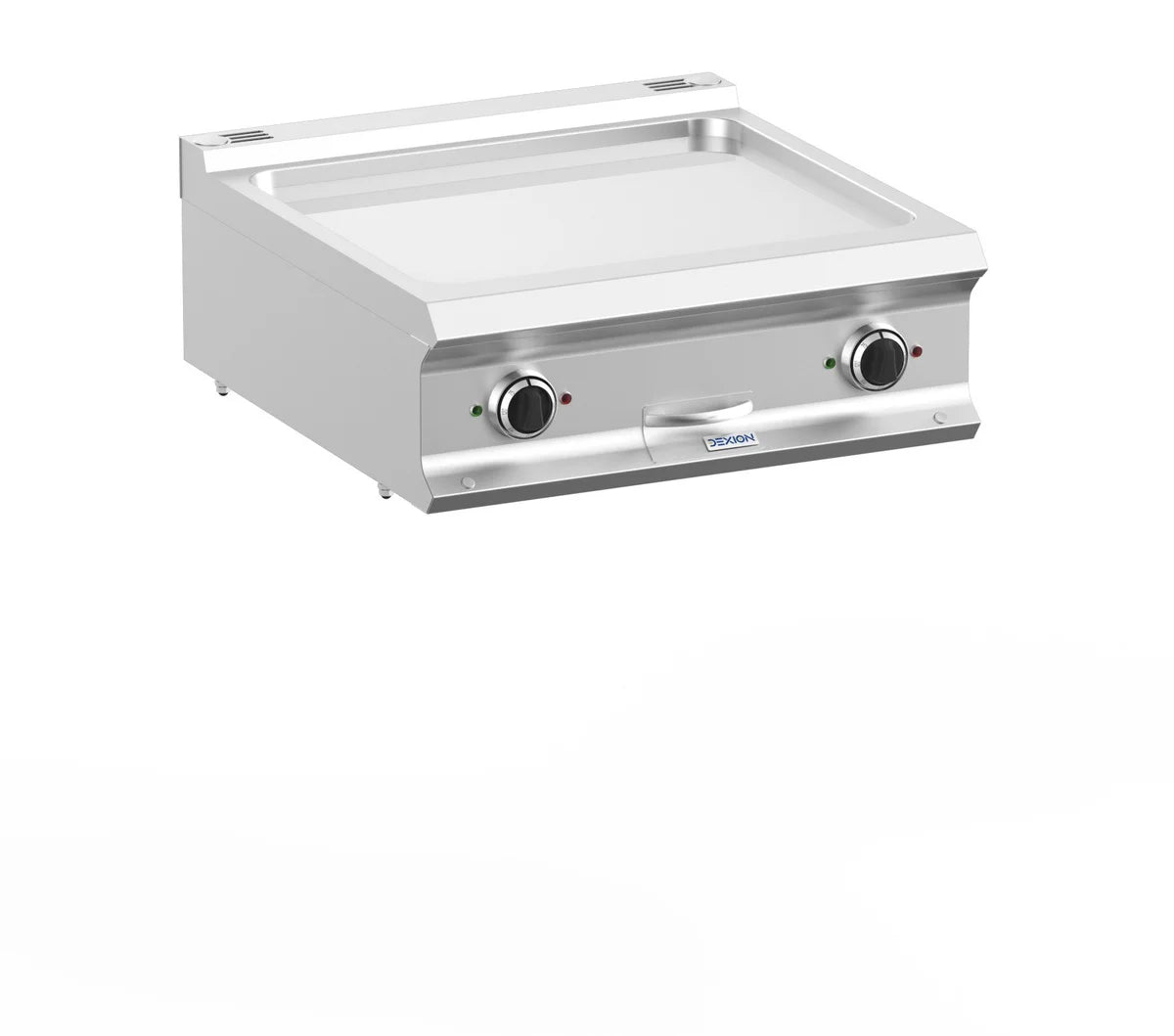 Plancha électrique Dexion Lux 700 - 70/73 - lisse, chromée - modèle de table - 10 kW