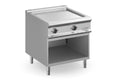 Plancha électrique Dexion Lux 980 - 80/90 - lisse, chromée - 14 kW