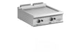 Plaque à snacker à gaz Dexion Lux 980 - 80/90 - lisse - appareil de table - 18,4 kW