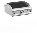 Grills à pierre de lave au gaz Dexion Lux- 700 - Appareil de table- 70/73 - 15 kW