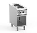 Cuisinière électrique Dexion Lux 700 - 40/73 - 2 plaques carrées - 5,2 kW