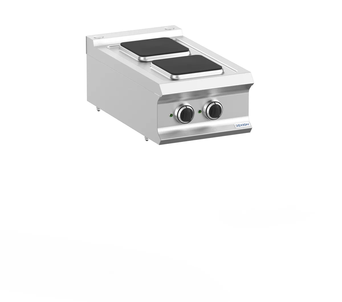 Cuisinière électrique Dexion Lux 700 - 40/73 - appareil de table - 2 plaques carrées - 5,2 kW