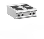 Cuisinière électrique Dexion Lux 700 - 70/73 - appareil de table - 4 plaques carrées - 10,4 kW