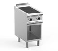 Cuisinière électrique Dexion Lux 700 - 40/73 - 2 plaques carrées encastrées - 5 kW
