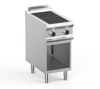 Cuisinière électrique Dexion Lux 700 - 40/73 - 2 plaques carrées encastrées - 5 kW
