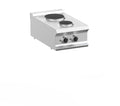 Cuisinière électrique Dexion Lux 700 - 40/73 - appareil de table - 2 zones de cuisson rondes - 4,1 kW