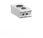 Cuisinière électrique Dexion Lux 700 - 40/73 - appareil de table - 2 zones de cuisson rondes - 4,1 kW
