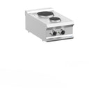 Cuisinière électrique Dexion Lux 700 - 40/73 - appareil de table - 2 zones de cuisson rondes - 4,1 kW