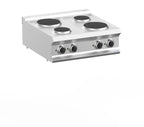 Cuisinière électrique Dexion Lux 700 - 70/73 - appareil de table - 4 zones de cuisson rondes - 8,2 kW