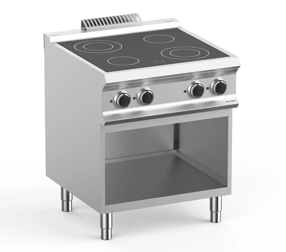 Cuisinière vitrocéramique Dexion Lux 700 - 70/73 - 4 zones de cuisson rondes - 8,6 kW