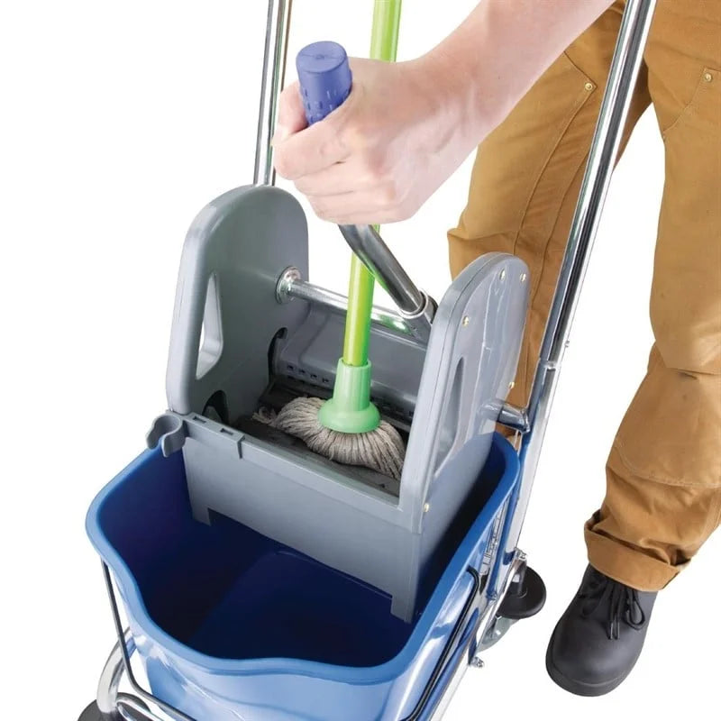 Seau à frange Jantex Deluxe avec presse 24L