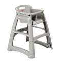 Chaise haute pour enfants Rubbermaid, 756 x 597 x 597 mm