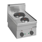 Cuisinière électrique Série 600 - 40/60 - appareil de table - 2 zones de cuisson - 4,1 kW