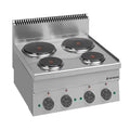 Cuisinière électrique Série 600 - 60/60 - appareil de table - 4 zones de cuisson - 8,2 kW