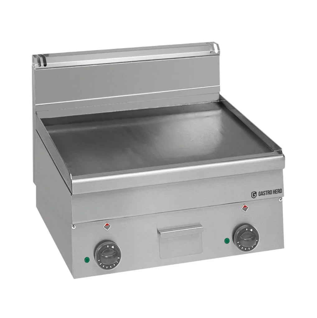 Plancha électrique Série 600 - 60/60 - lisse - modèle de table - 7,5 kW
