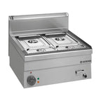 Bain-marie électrique Série 600 - 60/60 - GN 1/1+1/4+1/4 - Appareil de table - 3,06 kW